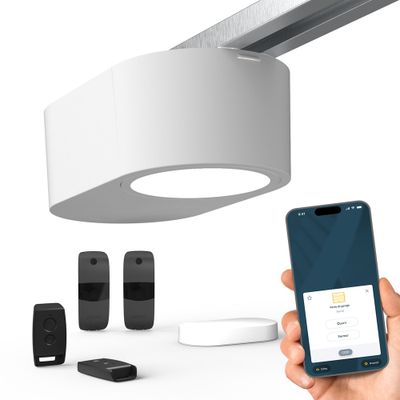 Motorisation pour porte de garage SERENIA IO 700 connect - SOMFY