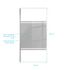 Paroi de douche à l'italienne 100x200 cm profilé chrome verre miroir 8 mm Parma - AURLANE