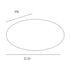 Plafonnier rond blanc/ bois E27 60W EZIO COREP