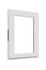 Fenêtre PVC blanc 1 vantail oscillo-battant tirant gauche H.75 x l. 60 cm CLOSY