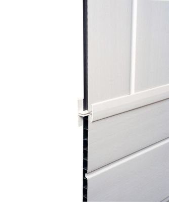 Profil raccord de lame clipsable lambris PVC blanc  - longueur 2600 mm - GROSFILLEX