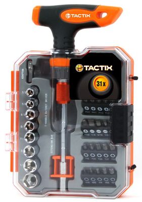Coffret de vissage de 31 pièces TACTIX