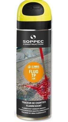 Bombe traçage fluo jaune 0,5 L - SOPPEC