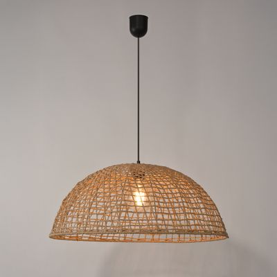 Suspension E27 15W Ø58 cm corde tressée - Tulum COREP