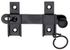 Fermeture volet fleau longueur 130mm noir
