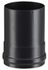 Adaptateur émaillé noir mat femelle-femelle diamètre 80 mm  POUJOULAT
