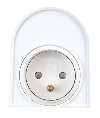 Réglette NORMARIC B55 avec tube S19 LED + prise + interrupteur 7,2W 700 lumens IP21 4000K - ARIC