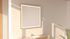 Miroir en bois lumineux 75 X 90 cm Swann Wood MP GLASS