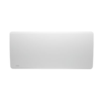 Radiateur à inertie sèche connecté BASTILLE 2000W blanc horizontal - AIRELEC
