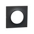Plaque de finition 1 poste anthracite - Odace 2011 Styl SCHNEIDER ELECTRIC