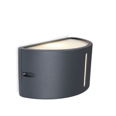 Applique extérieur E27 Bonn gris IP54 60W - COREP
