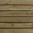 Dalle pin rainurée traitée autoclave vert - 44 x 500 x 500 mm - HENRY TIMBER