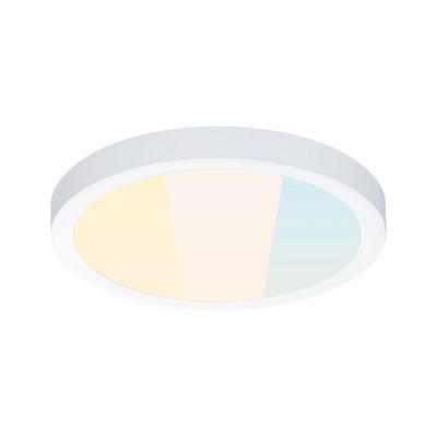 Plafonnier LED Ø 23cm Alya blanc 2200 lumens blanc variable CCT - PAULMANN