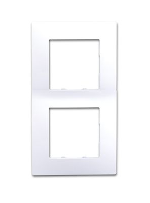 Plaque double blanche Delta Viva SIEMENS