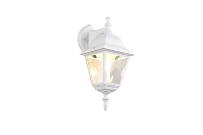 Applique extérieur descendante E27 Livenza blanc IP44 60W - TRIO