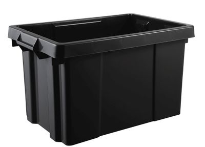 Bac plastique professionnel 54 litres gris anthracite