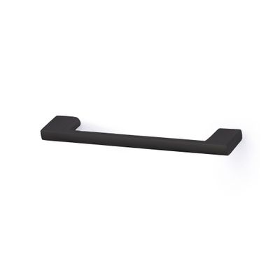 Poignée de meuble noir mat entraxe 128 mm REI