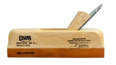 Rabot hêtre semelle dure de 45mm FISCHER DAREX
