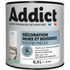 Peinture décoration Murs et Boiseries SATIN 0,5 L blanc - ADDICT