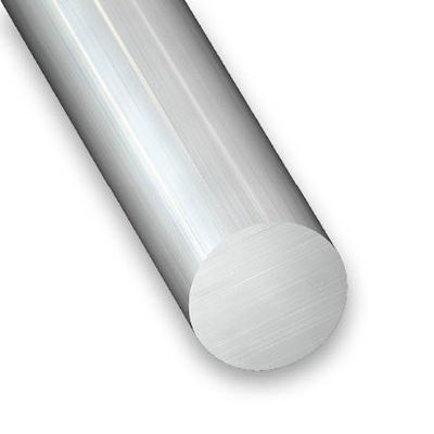 Profilé rond aluminium brut 8 mm 1 m CQFD
