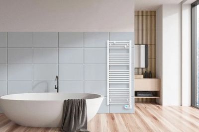 Sèche-serviettes à inertie fluide FLOBAIN 2 500W blanc - NOIROT