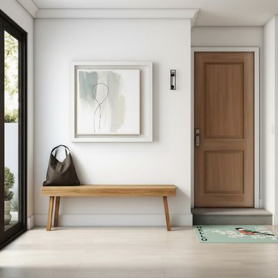 Tapis Boston oiseau 40 x 60 cm - ID HOME