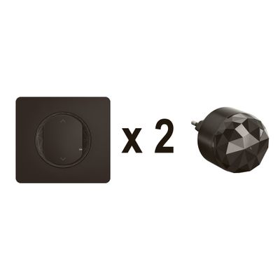Pack de démarrage volets roulants connectés Noir - Céliane with Netatmo LEGRAND