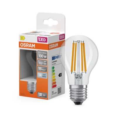 Ampoule LED E27 Retrofit 10 W = 1521 lumens blanc neutre Led Star OSRAM