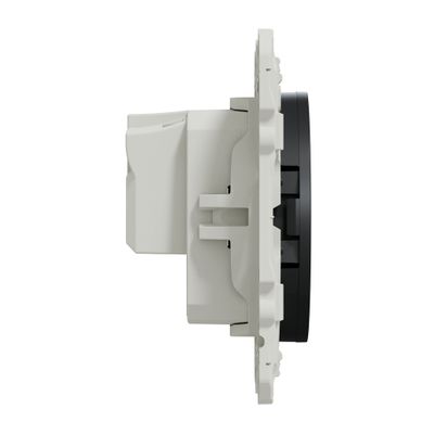 Prise électrique sans terre anthracite - Odace 2011 SCHNEIDER ELECTRIC