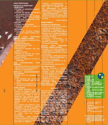 Antirouille pénétrant incolore RUSTOL 500 ml - OWATROL