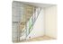 Rouleau de laine de verre GR32 pour mur - Épaisseur 160 mm - l.1,20 x L.2,7 m ISOVER