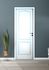 Bloc-porte postformé 2 panneaux H.204 x l.73 cm prépeint poussant gauche - SMIS