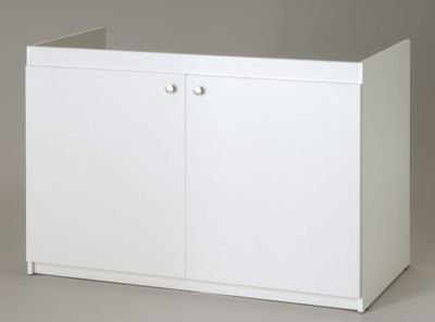 Meuble sous évier 2 portes blanc 1200 x 820 x 570 mm BOIS CONCEPT DEVELOPPEMENT