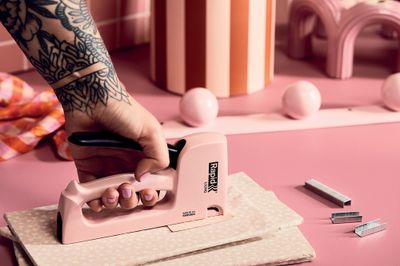 Agrafeuse R53 LJUNG rose RAPID