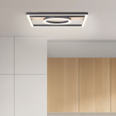 Plafonnier LED carré MAUREEN 24W 2700 lumens BRILLIANT