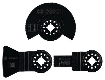Set d'accessoires 3 pièces carrelage pour outils multifonctions Promoline BOSCH