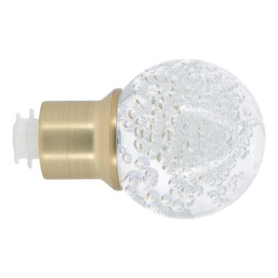 Embout déco boule en métal diam 20 mm Finition Doré - MOBOIS