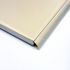 1/4 rond ouvert PVC beige longueur 2,50 m hauteur 12.5 mm DINAC