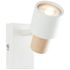 Spot mural GU10 10W blanc - Pini BRILLIANT