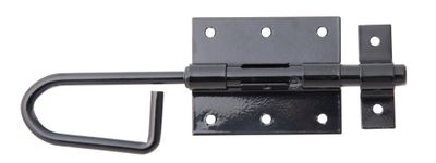 Verrou baïonnette diamètre 12 x longueur 200mm noir - ALBERTS