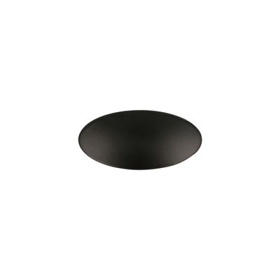 Bouton de meuble ovale noir mat 41 x 19 mm REI