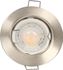 Spots LED encastrables GU10 lumière blanc chaud Acier par 3 - Quartz ARLUX