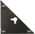 Attache de suspension triangulaire 100 x 100 mm gauche/droite pour meuble CIME