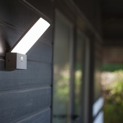 Applique extérieur LED Pano gris IP54 1300 lumens blanc variable CCT - COREP