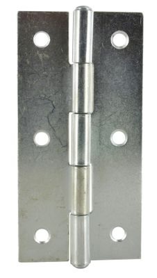 Charnière rectangulaire acier zingué  50 x 100 mm CIME