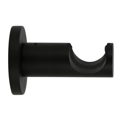 Support ouvert en métal diam de 20 à 28 mm Finition Noir mat - MOBOIS