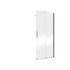 Porte de douche coulissante avec roulettes en bas 120x200 cm profilé chrome verre transparent 8 mm New Style - SCHULTE