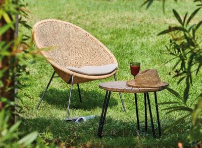 Table de jardin COFFEE acacia 100 %, Livraison à domicile incluse - PROLOISIRS