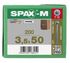 Vis mdf T-star 3,5 x 50 mm par 200 SPAX