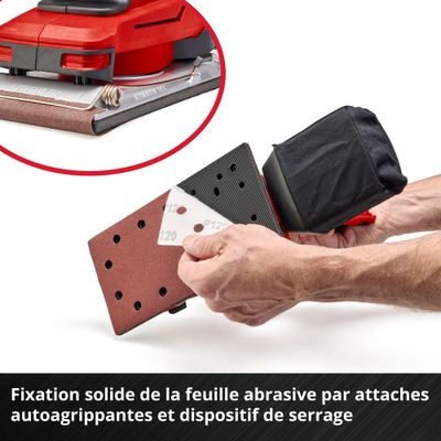 Ponceuse vibrante 150 W TE-OS 18/230 li solo EINHELL